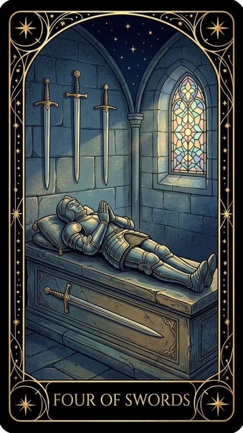 Четвірка Мечів (Four of Swords)
