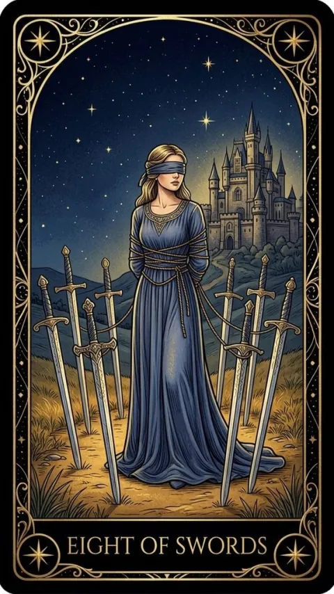 Вісімка Мечів (Eight of Swords)
