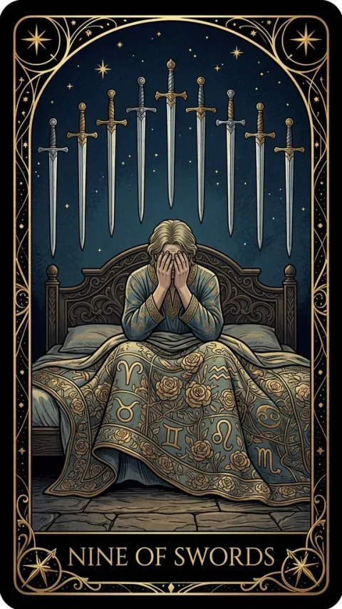 Дев'ятка Мечів (Nine of Swords)